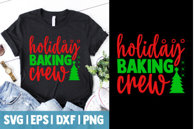 Holiday baking crew