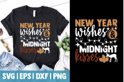 New year wishes &amp; midnight kisses