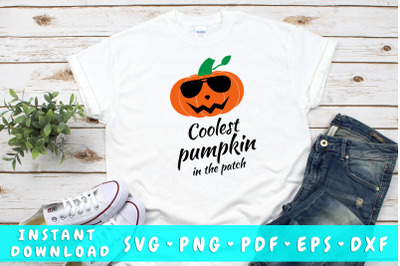 Coolest Pumpkin In The Patch SVG