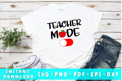 Teacher Mode Off SVG