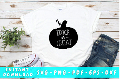 Trick or Treat Pumpkin SVG