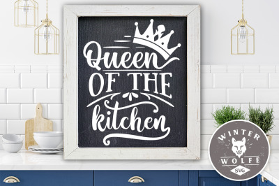 Queen of the kitchen SVG EPS DXF PNG