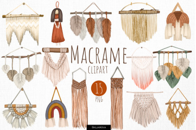 Macrame clipart