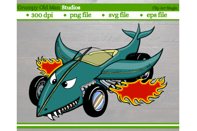 mechanical shark | mechanical animal | speed boat