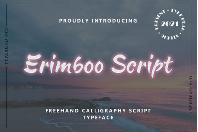 Erimboo Freehand calligraphy Font