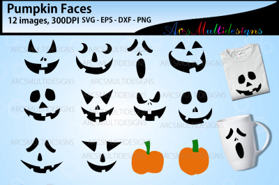 Halloween Pumpkin faces