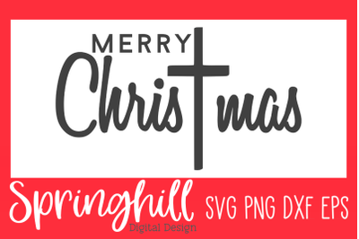 Merry Christmas SVG PNG DXF &amp; EPS Design Cutting Files