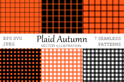 Plaid pattern. Plaid SVG. Cage pattern. Autumn paid pattern