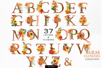 Autumn alphabet