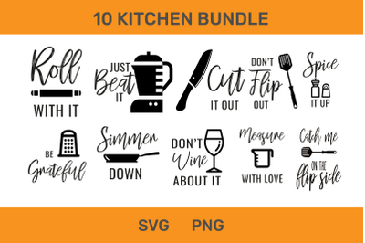 10 motivational SVG Bundle, Food, coffee, drinks