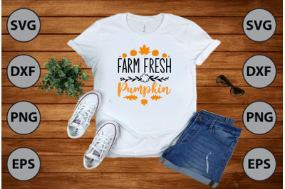 farm fresh pumpkin