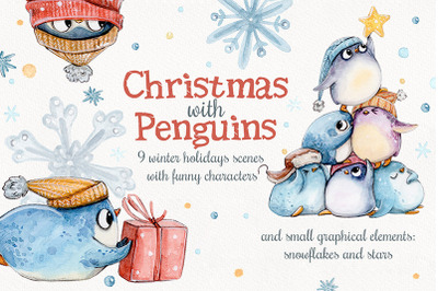 Christmas with Penguins