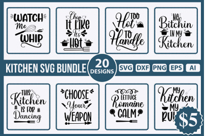 Kitchen SVG Bundle