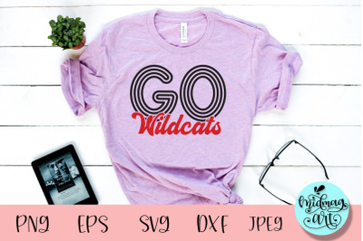 Go Wildcats svg, sports svg