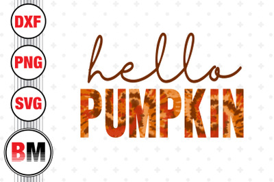 Hello Pumkin Tie Dye PNG&2C; JPG Files