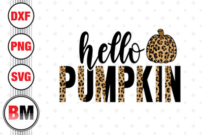 Hello Pumkin Leopard PNG, JPG Files