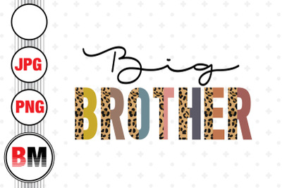 Big Brother Half Leopard PNG, JPG Files