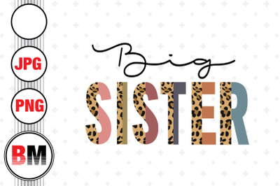 Big Sister Half Leopard PNG, JPG Files