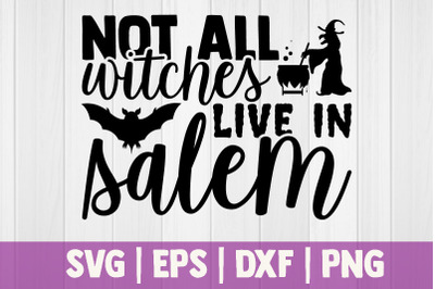 Not all witches live in salem