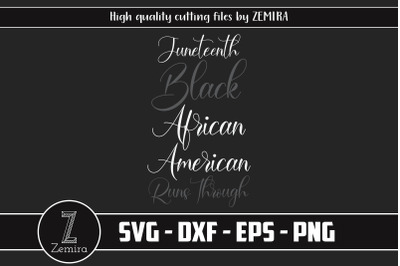 Junteenth Black, Junteenth Black SVG