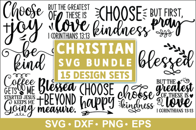 Christian SVG Bundle&2C; Christian Quotes