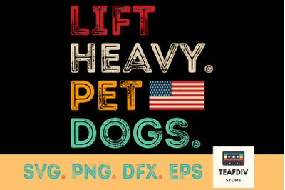 Lift Heavy Pet Dogs Gym