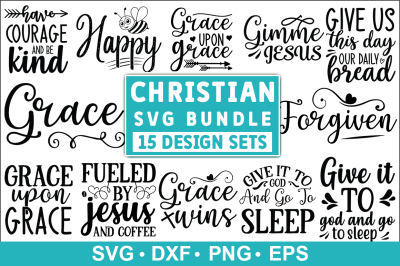 Christian SVG Bundle, Christian Quotes