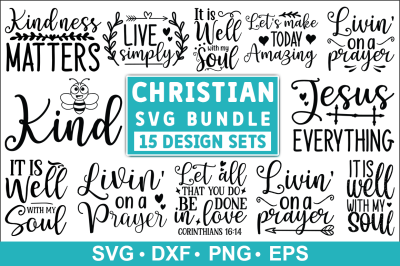 Christian SVG Bundle&2C; Christian Quotes