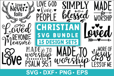 Christian SVG Bundle&2C; Christian Quotes