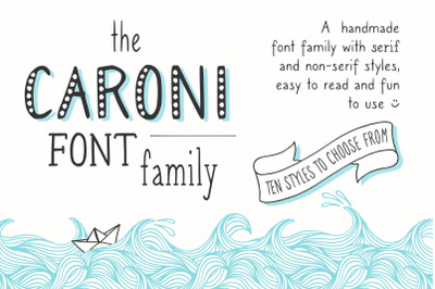 The Caroni Font Family