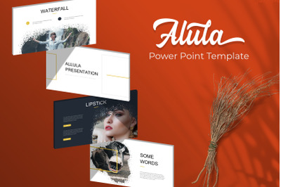 Alula Brush Power Point Template