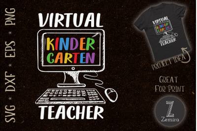 Virtual Kindergarten Teacher SVG