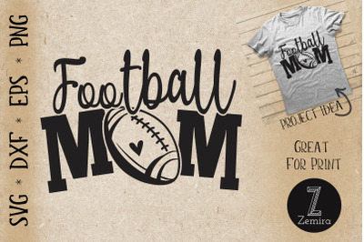 Football Mom SVG