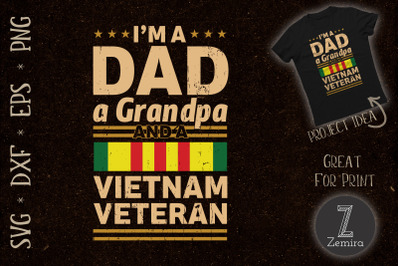 Dad Grandpa Vietnam Veteran