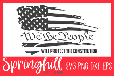 We The People Constitution SVG PNG DXF &amp; EPS Design Cutting Files
