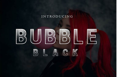 Bubble Black