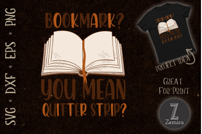 Funny Bookmark Book Reading Lover