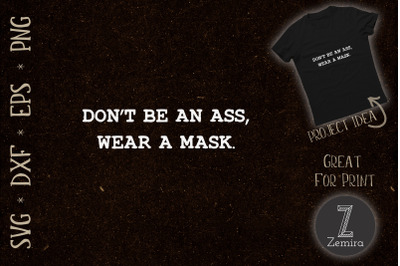 Wear Mask Quote Quarantine 2020