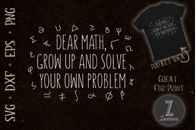 Funny Math Tween Teacher Math Lover