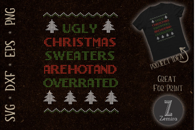 Funny Christmas for Ugly Sweater Party