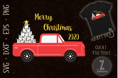 Merry Christmas 2020 Toilet Paper Truck