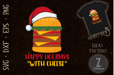 Happy Holidays with Cheese Christmas