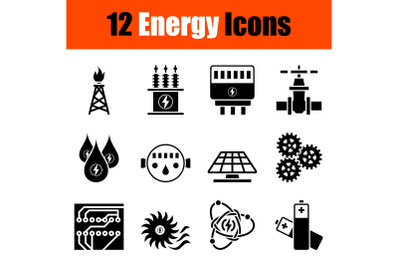 Energy Icon Set