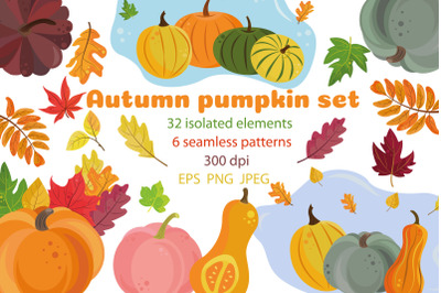 Autumn Pumpkin Set