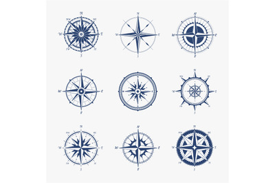 Marine compass. Navigation equipment for determining direction of move