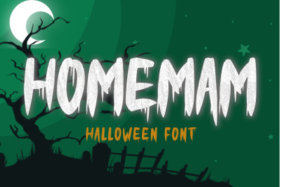 HOMEMAM - Halloween Font