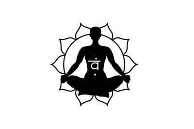 Svasdisthana  chakra  meditation  svg