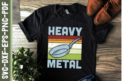 Heavy Metal Iron Frying Pan Cook