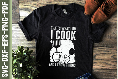 I Cook &amp; Know Things Cooking Design