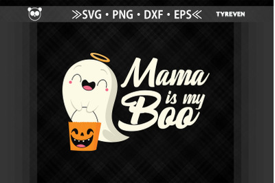 Mama Is My Boo Funny Halloween